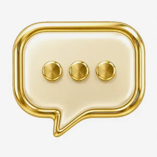Three-dot speech bubble — Vox