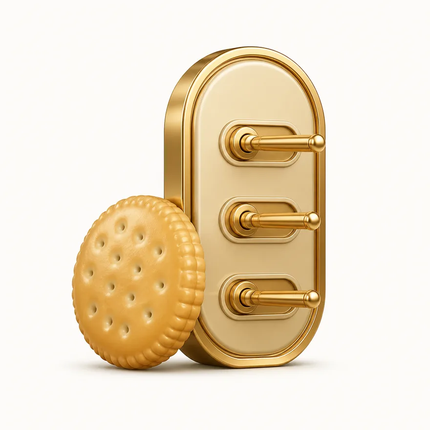 Biscuit with toggle panel — Vox