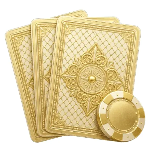 Playing cards and chip — Vox