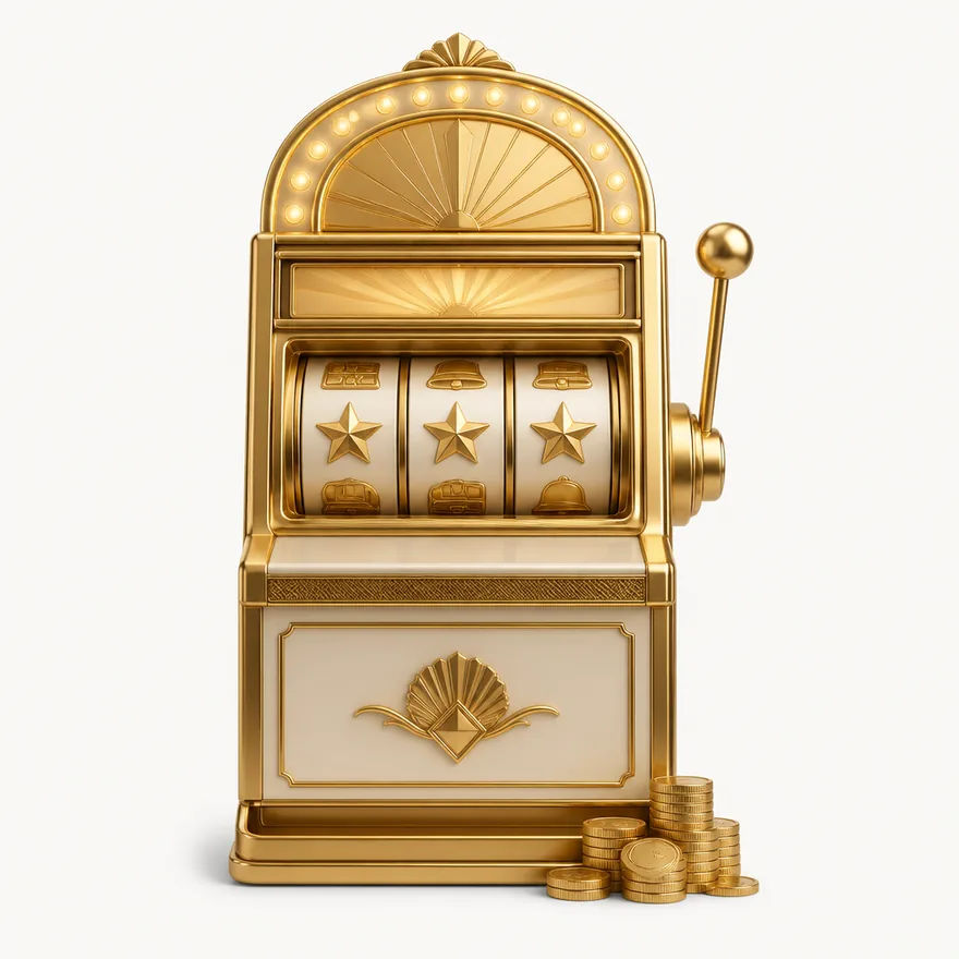 Slot cabinet with marquee — Vox
