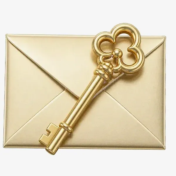 Key on envelope — Vox