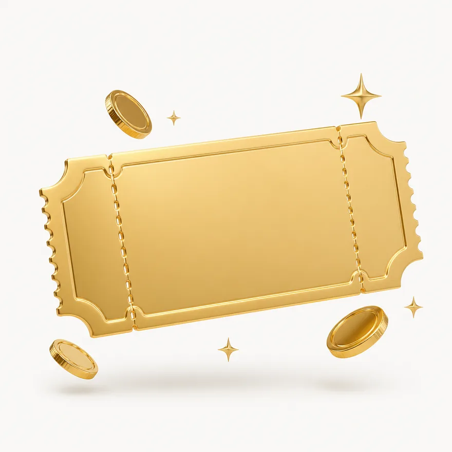 Blank coupon ticket — Vox