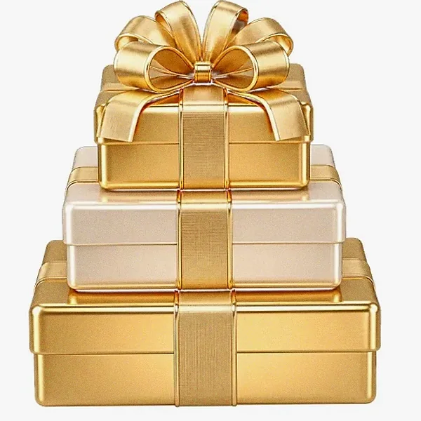 Stacked gift boxes — Vox