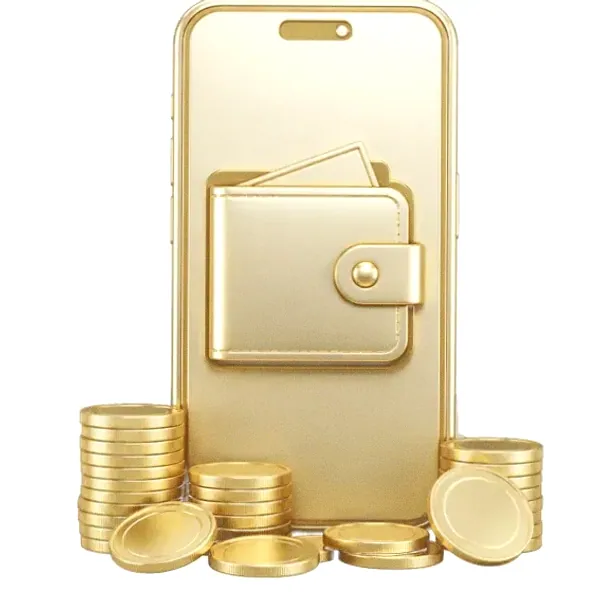 Smartphone with wallet — Vox