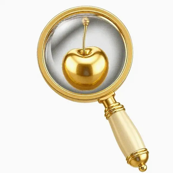 Cherry magnifying glass — Vox