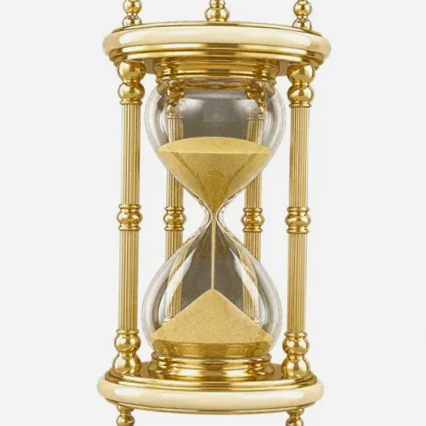 Ornate hourglass — Vox