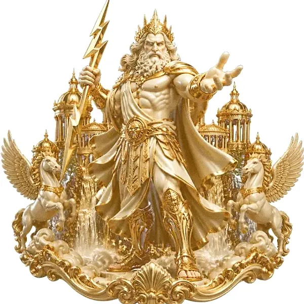 Zeus with lightning — Vox